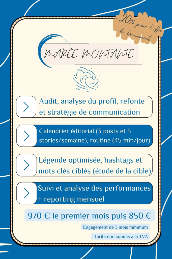 Offre - Marée Montante